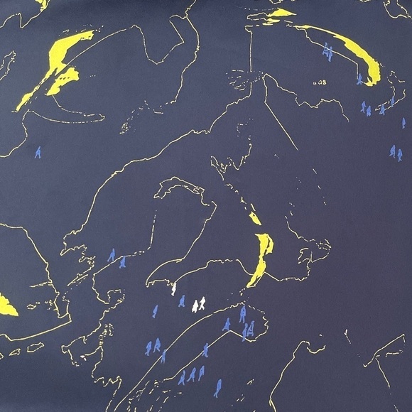 BABATON Abstract Printed Casimir Mini Dress - Picture 8 of 11